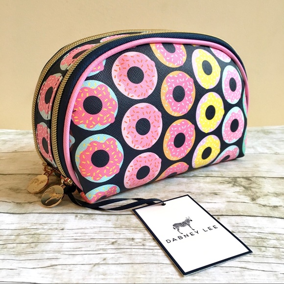 Dabney Lee - Cosmetics Makeup Bag - Donut Design - Picture 8 of 9